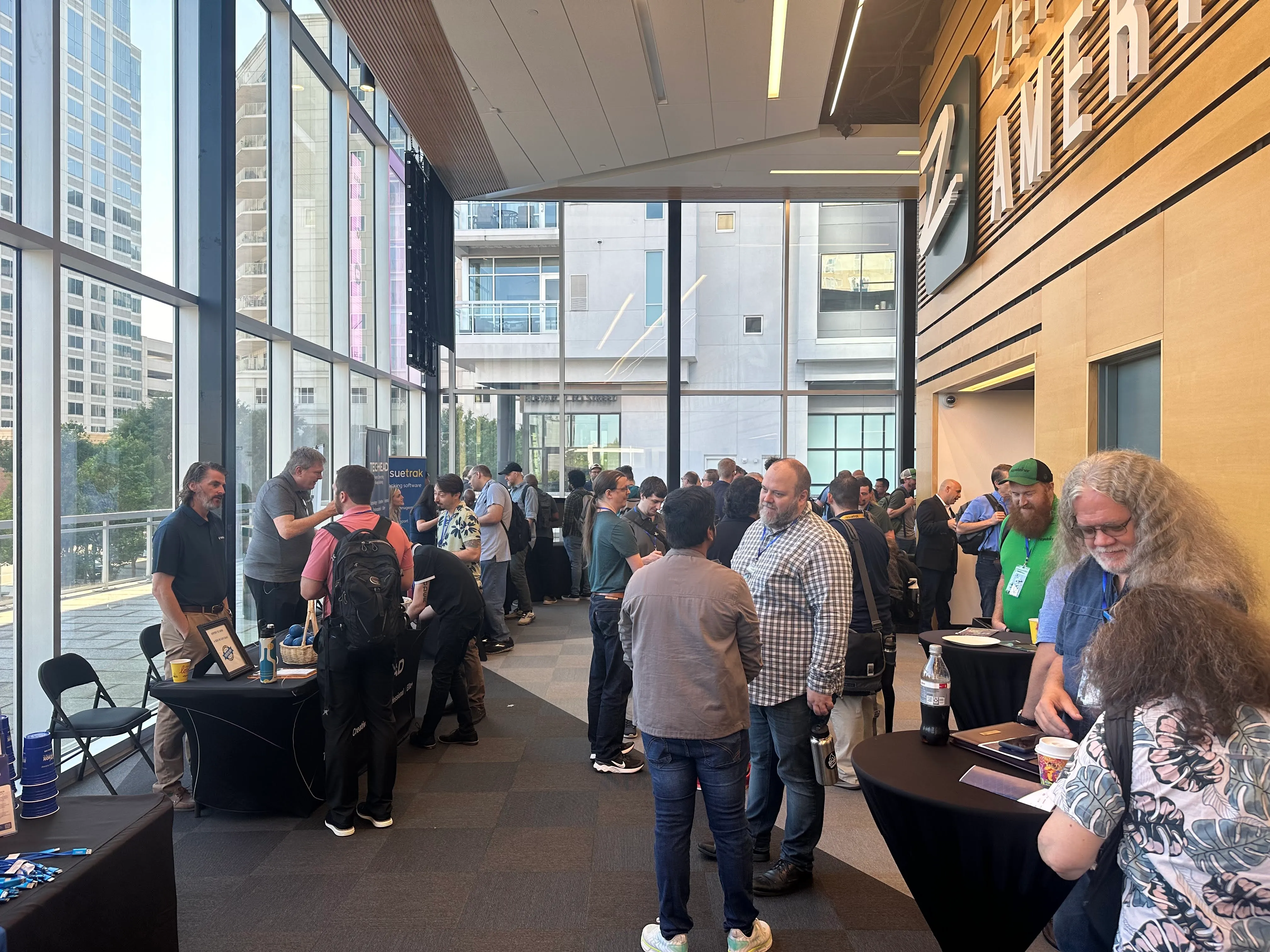 Crowds at Hampton Roads DevFest