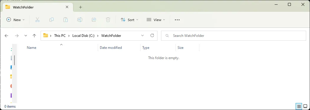 Watch Folder